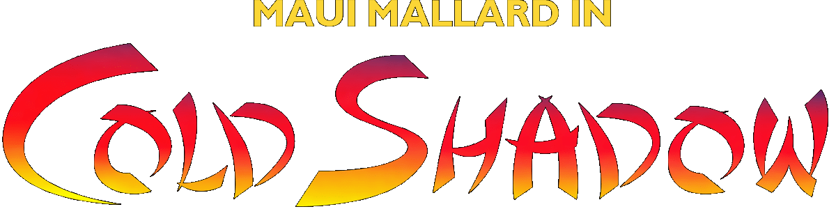 Maui Mallard in Cold Shadow logo for Super Nintendo